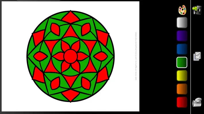 Geometric Coloring Master android App screenshot 2